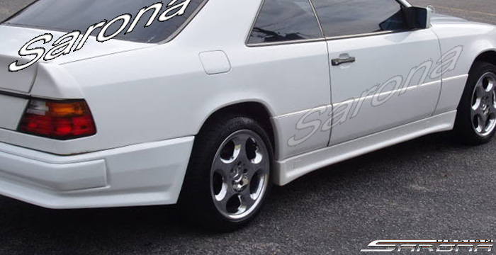 Custom Mercedes E Class  Coupe & Convertible Side Skirts (1984 - 1995) - $550.00 (Part #MB-054-SS)